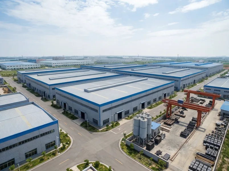 TZFoundry manufacturing facility in Qingdao, China — Tianzhuang Industrial Park