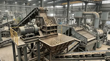 600mm jaw opening clay sand jaw crusher in high-volume continuous centralized reclamation system