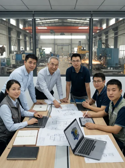 TZFoundry engineering team ready to discuss your foundry equipment requirements