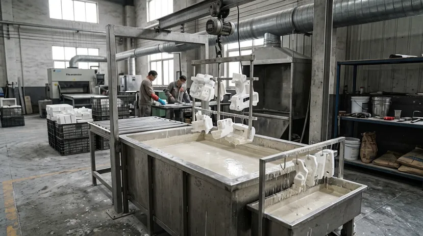 Dip tank application equipment for lost foam casting pattern coating with 200-800L capacity