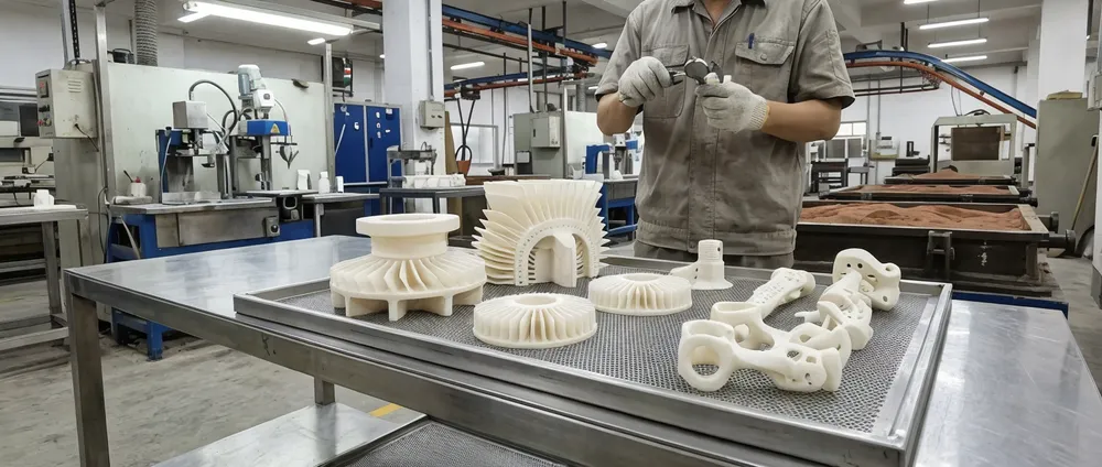 EPMMA foam patterns used in aerospace and medical casting applications requiring ultra-thin walls and tight tolerances