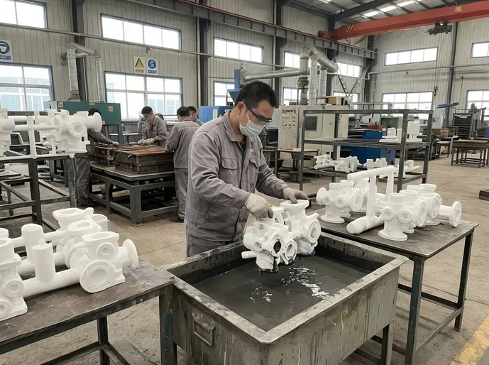 Medium-complexity hydraulic manifold cast via polystyrene foam process for machinery OEM, 5-15 kg aluminum or iron