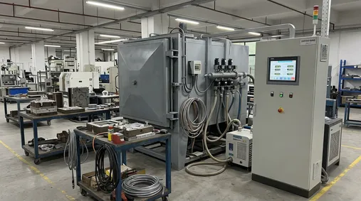TZFoundry mid-volume vacuum casting system with 2 m³ chamber and PLC control