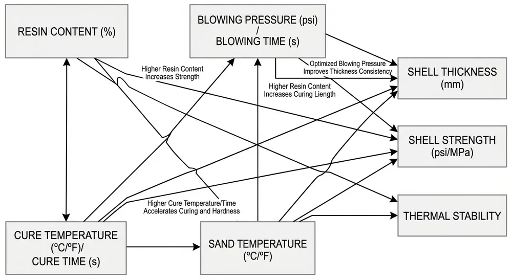 How to Optimize Coated Sand Casting Production Line Settings for Thin-Wall Castings